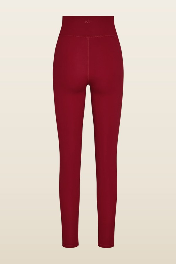 Acadia Legging - Cherry — model back