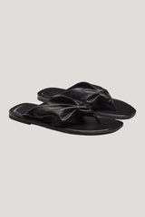 AGORA Nappa leather sandals — model side