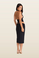 Arielle Midi Skirt — model back