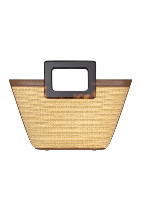 Baby Riviera In Raffia And Tortoiseshell — packshot