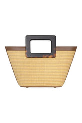 Baby Riviera In Raffia And Tortoiseshell — packshot