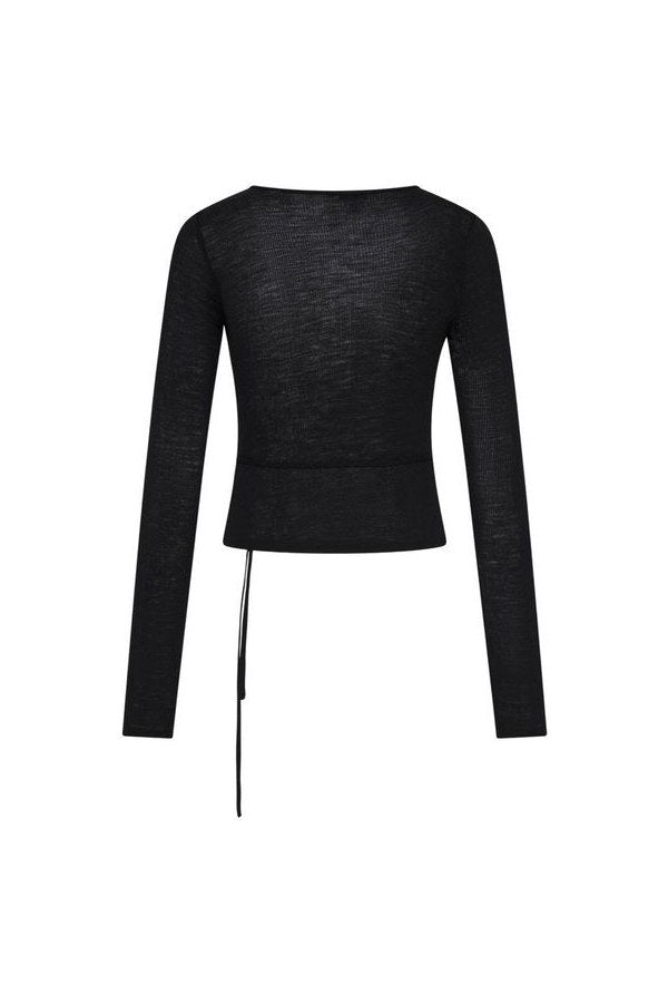 Baby Wool Wrap Top — packshot