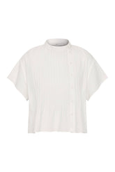 Beatrice Pintuck Top — packshot