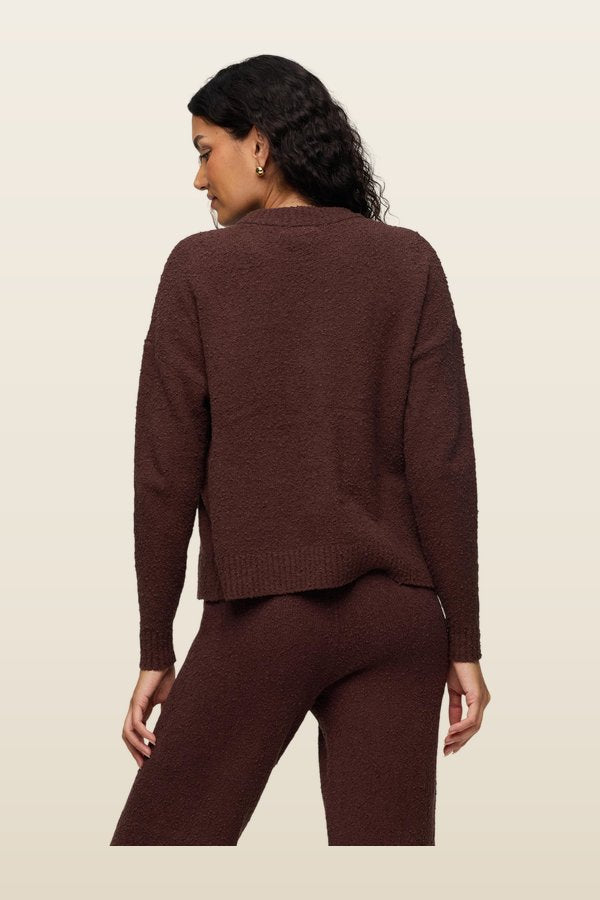 Boucle Crewneck Sweater — carry 4