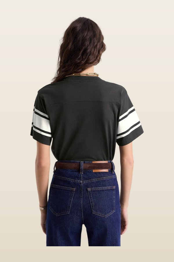 California Emblem Rugby Tee - Faded — model back