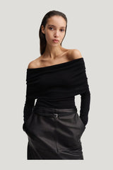 Cara Off Shoulder Top — carry 3