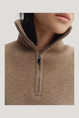 Dana Sweater, hazel — carry 3