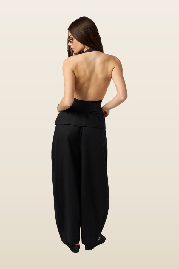 Deep V Halter Bodysuit — carry 3