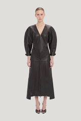 Dolman Leather Dress — carry 2