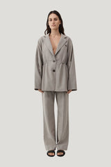 Drawstring Waist Blazer — carry 2