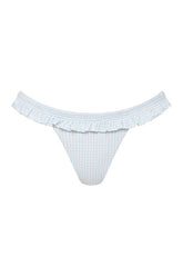 Esterel Bikini Bottom Gingham Sky — packshot