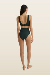 Faith Bikini Bottom - Forest (Sculpteur®) — model back