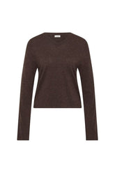 Fine Merino V Neck Sweater — packshot