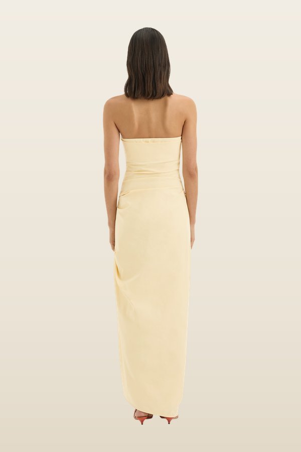Florent Strapless Gown — model back