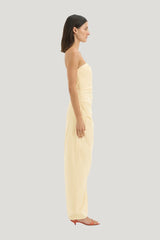 Florent Strapless Gown — model side