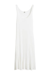 Fluted hem dress optic — packshot
