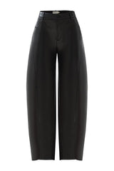 Barrel pants in Genuine Leather — packshot