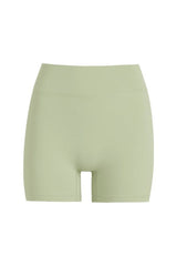 Form Invisible Scrunch Shorts | Soft Matcha — packshot