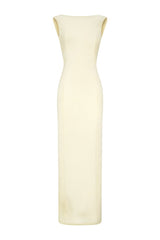 Galilea Crepe Draped Maxi Dress — packshot