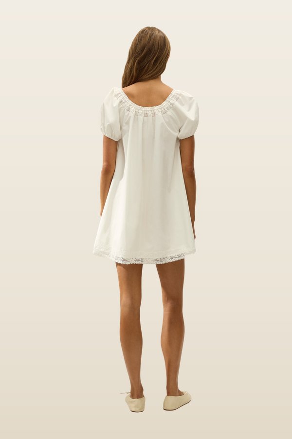 Galle Mini Dress Ixora Lace — carry 4