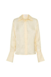 Gia Long Sleeve Satin Shirt — packshot