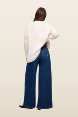 Heritage Cable Sweater | Pearl — carry 4