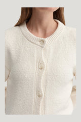 Kai Cardigan, shell — model side