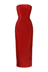 Killa dress in Red Patent — packshot
