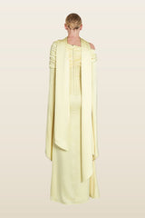Kyra Dress - Butter — model back