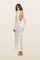 Lola Maxi Dress — model back