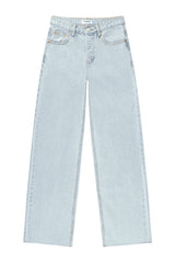 Low Rise Baggy Jeans - Light Wash — packshot