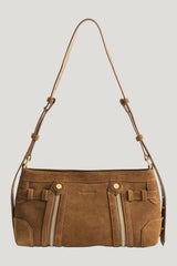 Madison Mini Suede Bag - One size — carry 2