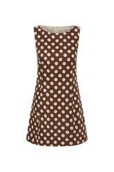 Lydie Mini Dress Cioccolato Dot — packshot
