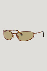 Malta Sunglasses - Bronze — model front