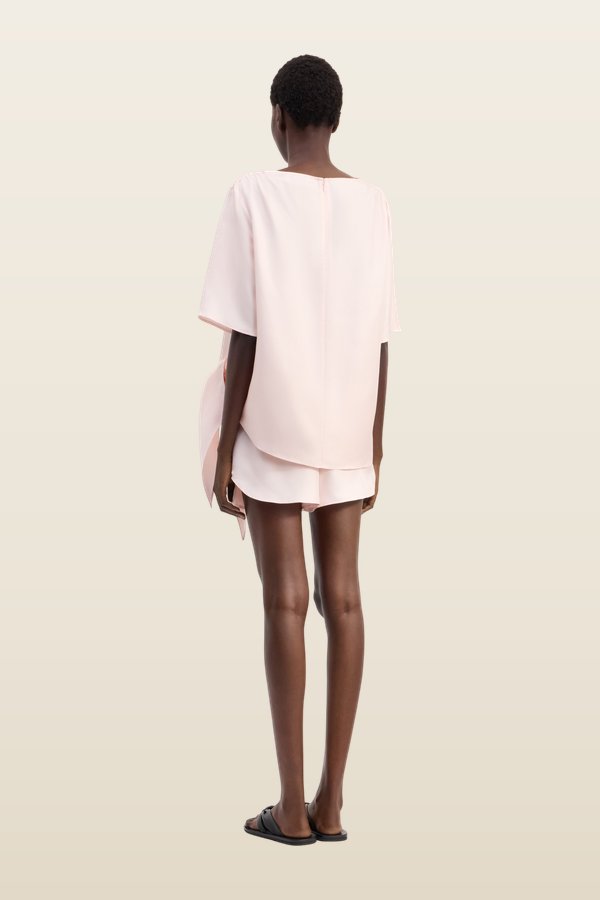 MANO Asymmetric silk top — carry 4