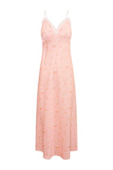 Peach Pom Pom Manuela Maxi Dress — packshot