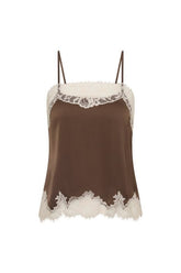 Marisol Top Chocolate Lace — packshot