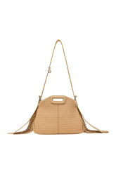 Raffia effect Miss M Mini bag — packshot