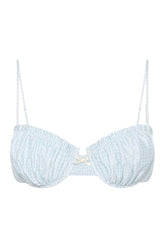 Moana Bikini Top Gingham Sky — packshot