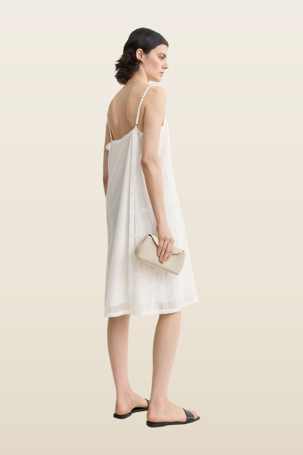 Monogram cotton voile dress — carry 4