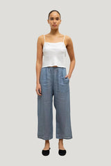 Niko Crop Pocket Pant — model front