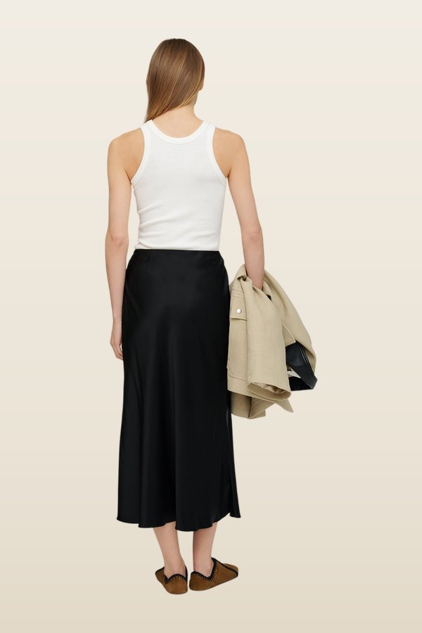 Razi - Midi skirt — model back