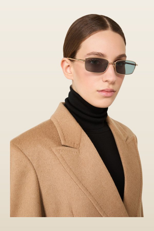 Rectangular sunglasses - OIL — model back