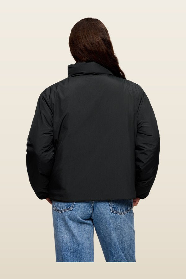 Packable Puffer — model back
