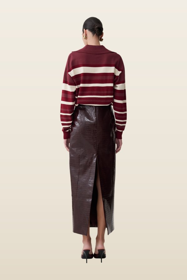 Philly Stripe Long Sleeve Knit Jumper — carry 4