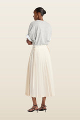 Plissé wrap skirt — carry 4