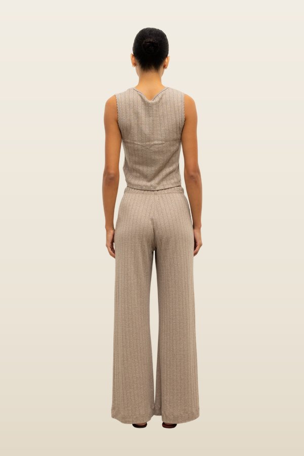 Pointelle Boxer Pant — model back