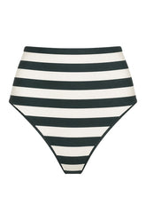 Poppy Bikini Bottom - Forest Stripe (Embodee™) — packshot