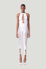 Rhinestoned Janice Jumpsuit Optic — carry 2