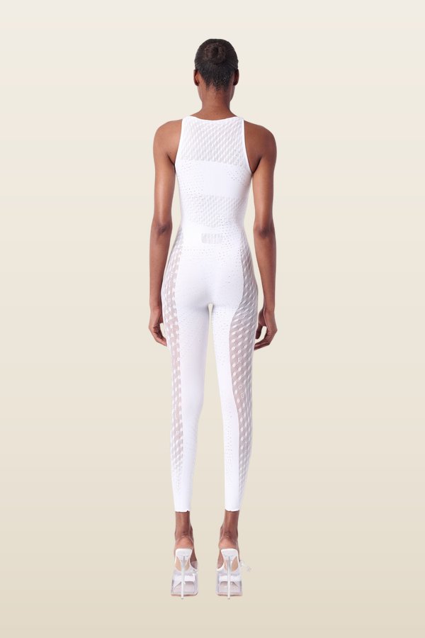 Rhinestoned Janice Jumpsuit Optic — carry 4